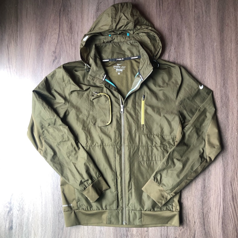 Nike Olive Green Performance Jacket - Picture 2 of 10